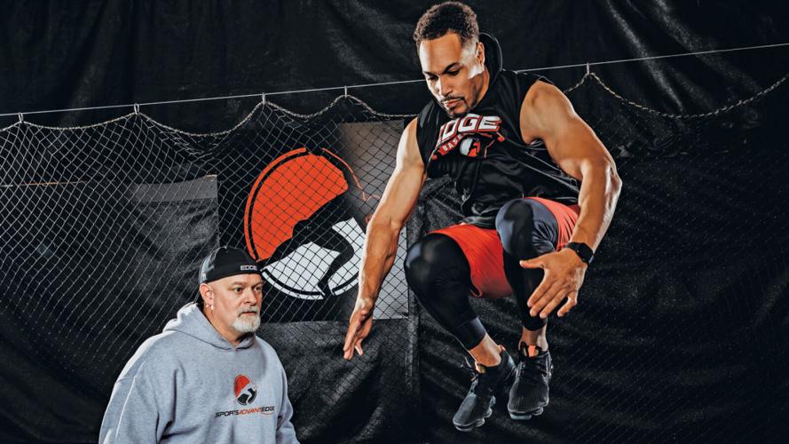 Brian Bott, owner of Sports AdvantEdge, makes connections with athletes ...