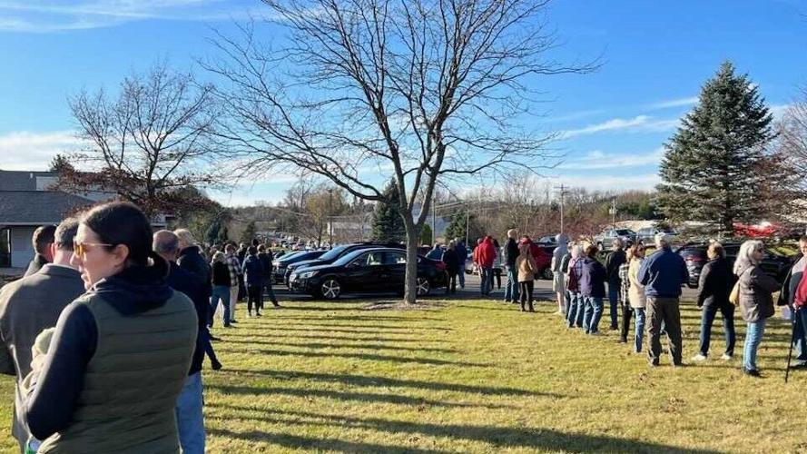 Wait times of 2+ hours reported at Middleton polling location; clerk