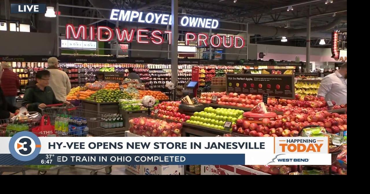 HyVee opens new store in Janesville Video