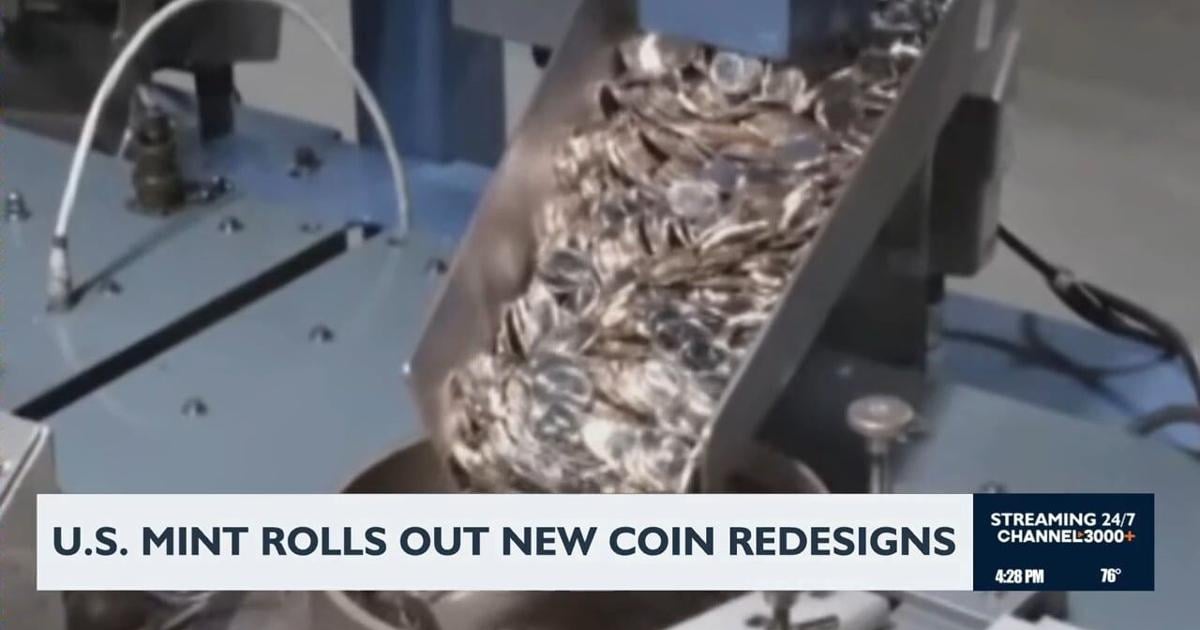 U.S. Mint launches coin redesigns for 250th anniversary