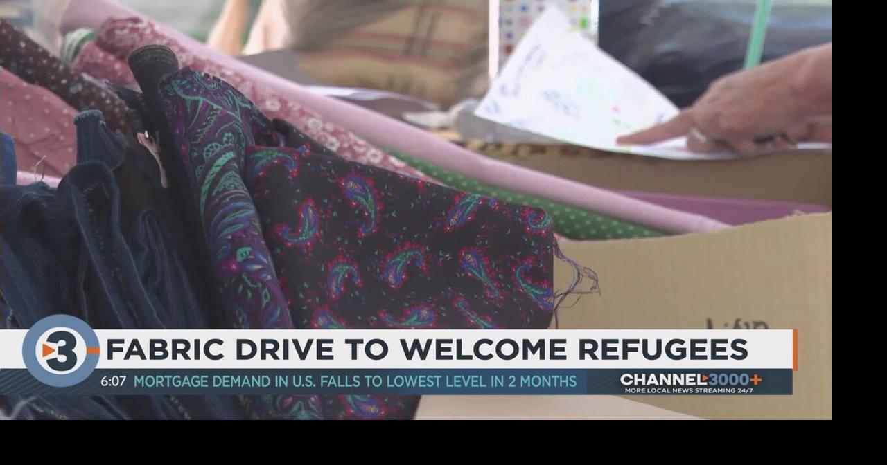 ‘Bring some comfort’ Fabric drive brings supplies, sewing machines to