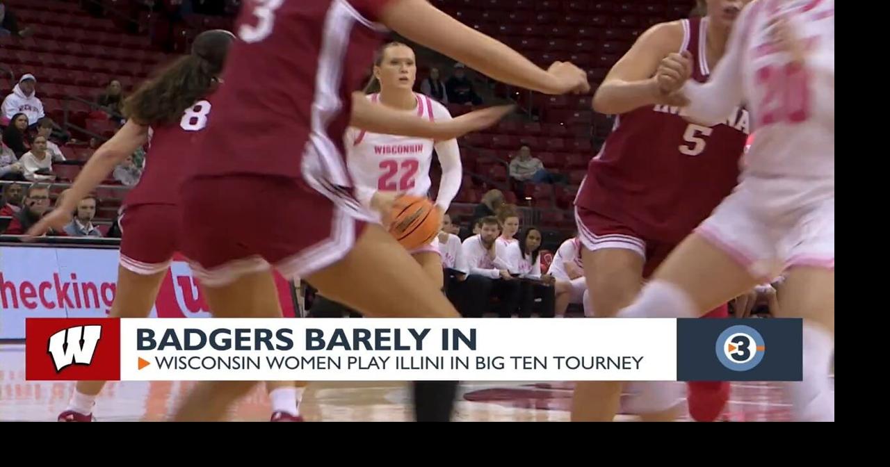 Wisconsin Women's Basketball barely in Big Ten Tournament