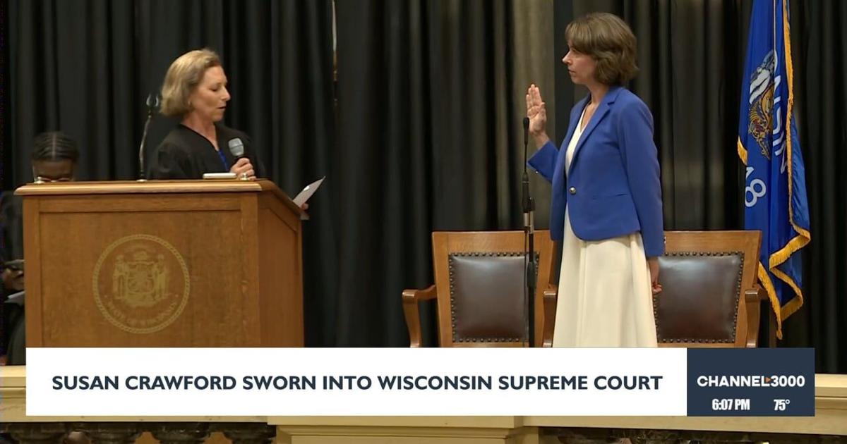Susan R Ingham Wisconsin Susan Crawford sworn in as Wisconsin Supreme Court justice | News ...