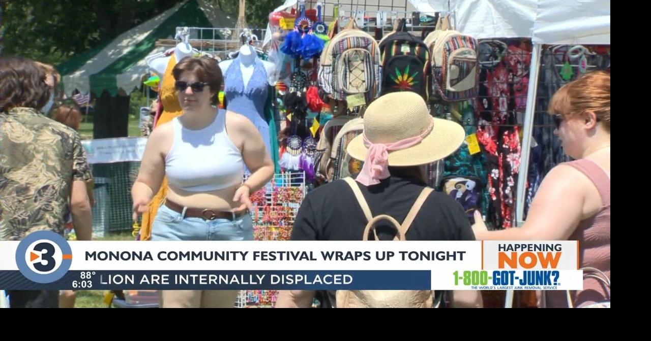 Monona Community Festival wraps up Tuesday with fireworks Video