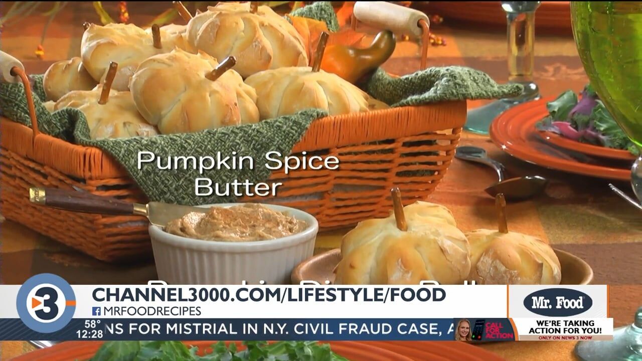 Mr. Food: Pumpkin Dinner Rolls | Mr. Food | Channel3000.com