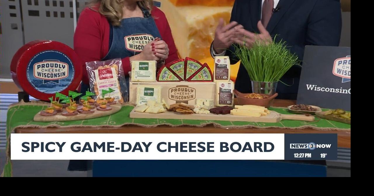Dairy Farmers of Wisconsin Recipe for Spicy Game-Day Cheese Board