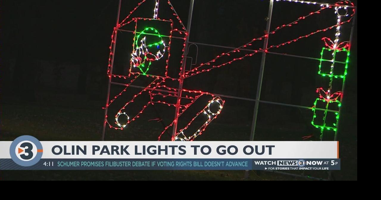 Olin Park holiday lights to go out following ‘immense’ year for event
