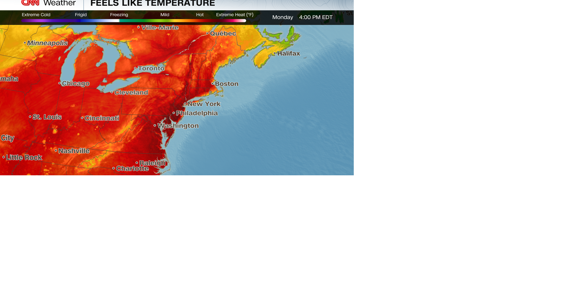 A potent heat dome is building over the US, sending temperatures into ...
