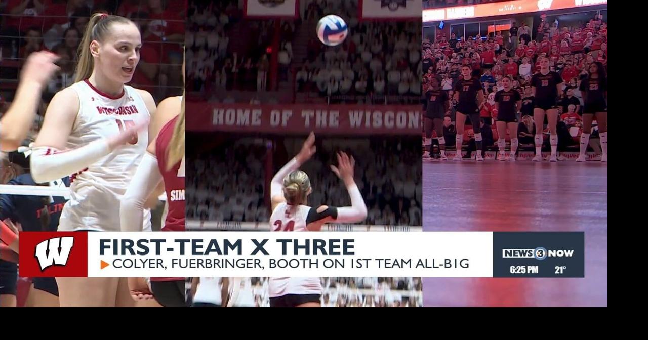 Trio of Wisconsin Volleyball stars named to Big Ten's First Team