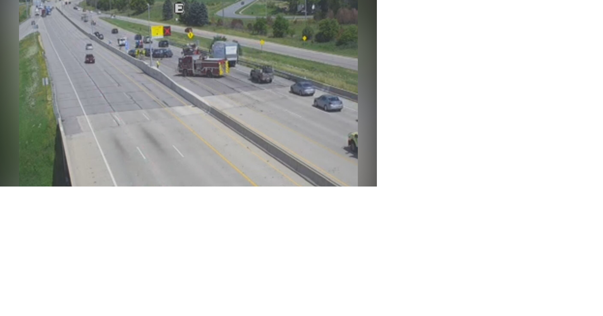 Eastbound Beltline reopens at Stoughton Road following multivehicle