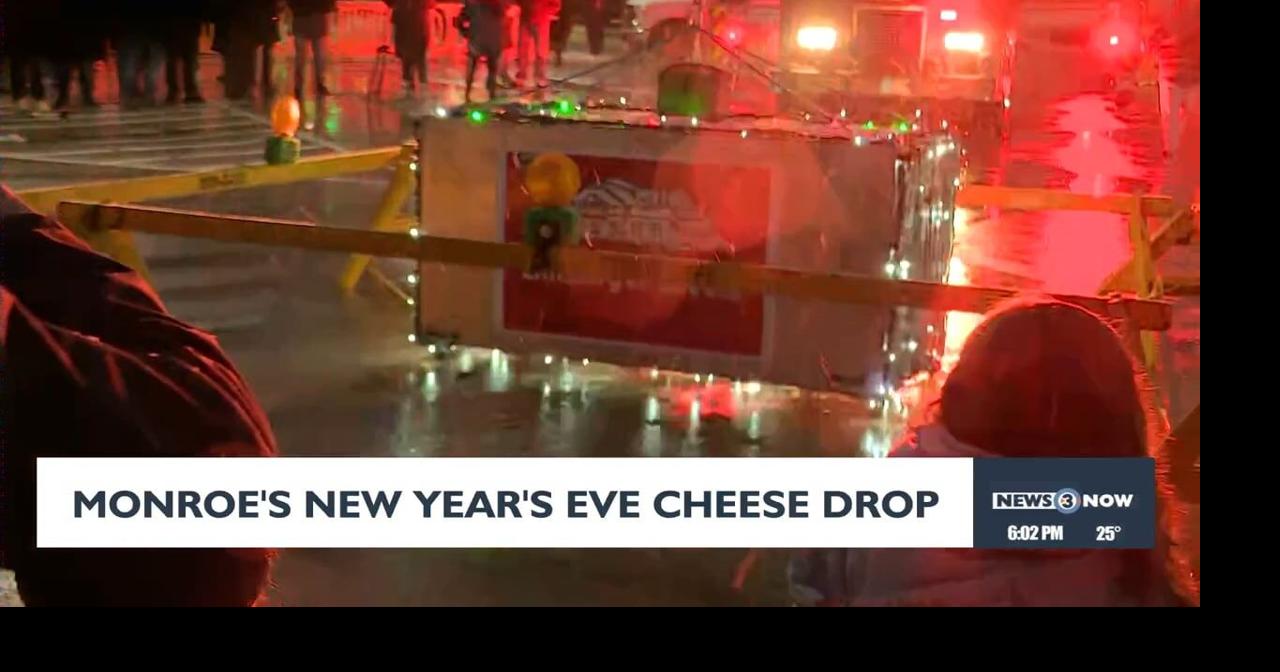 Monroe New Year's Eve Cheese Drop | Video | channel3000.com
