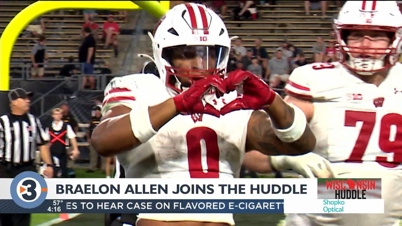 allen joining panthers huddle｜TikTok Search