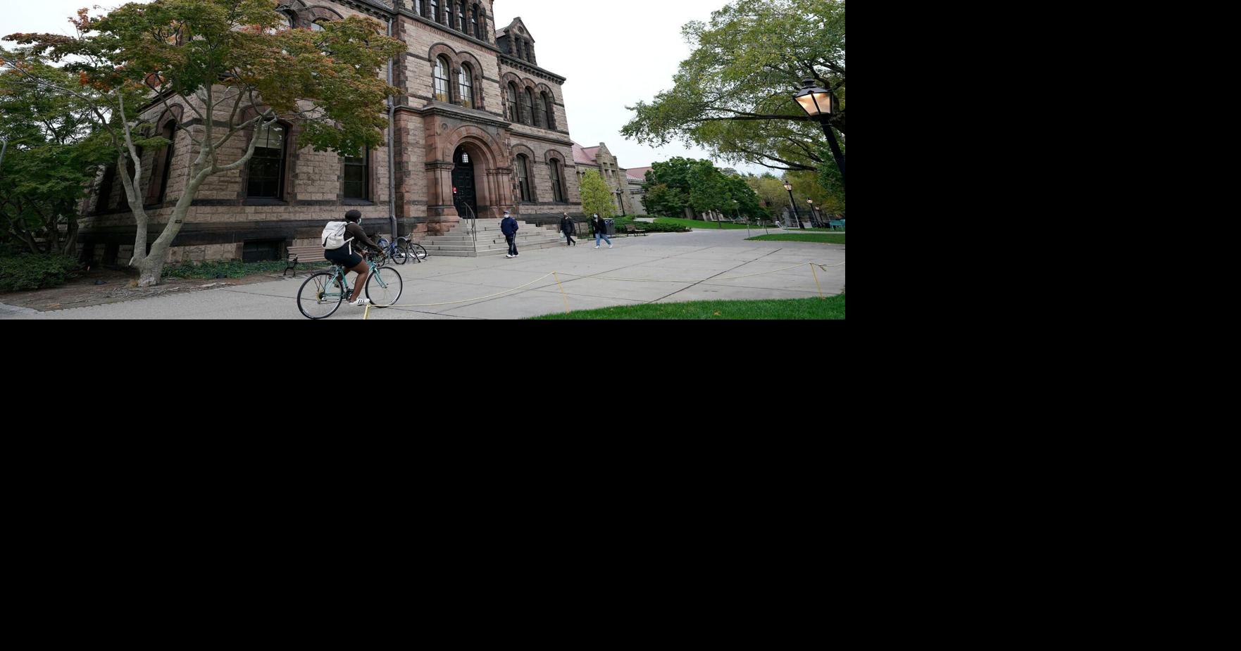 No suspect in custody after reports of a shooting at Brown University, officials say