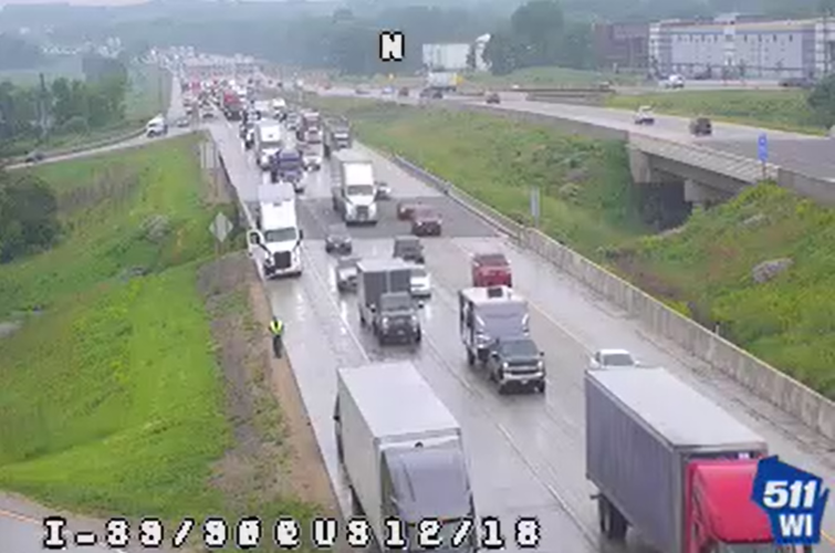 Lanes reopen after crash on I-39 southbound near Madison | News ...