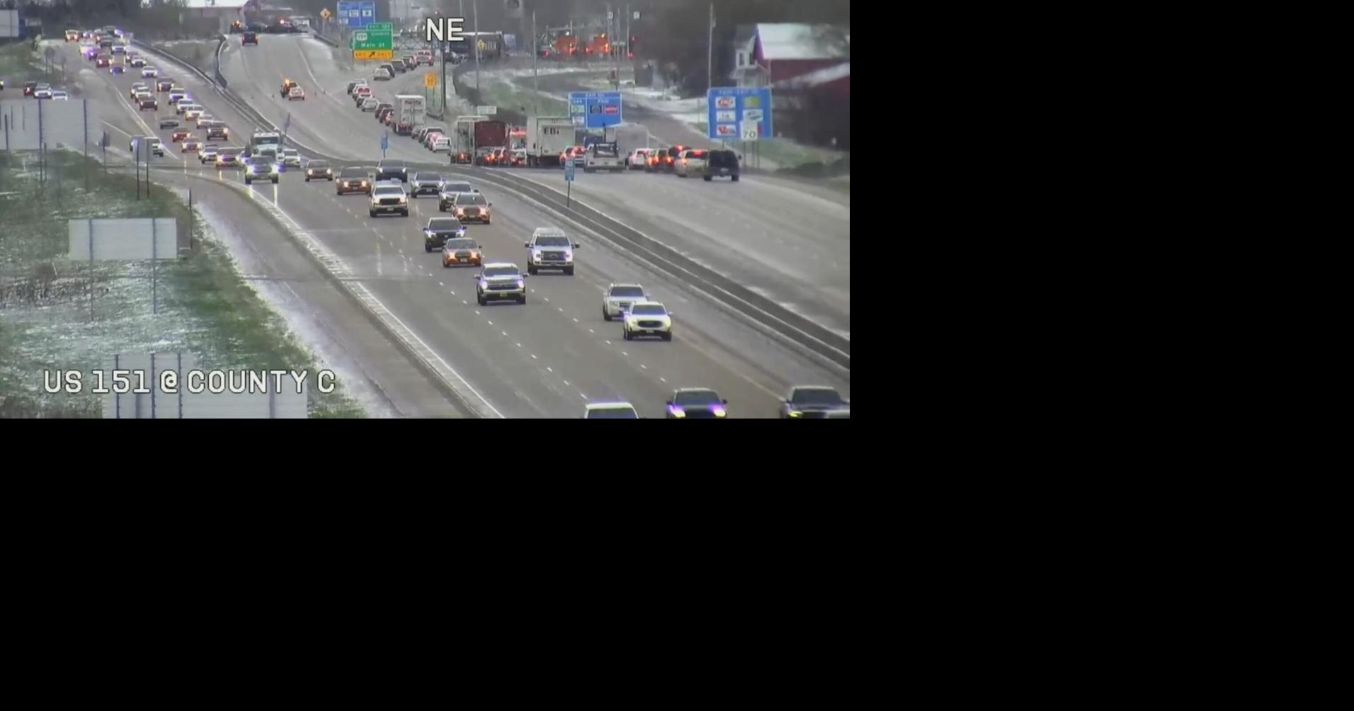 US 151 northbound back open at Main Street in Sun Prairie after crash ...