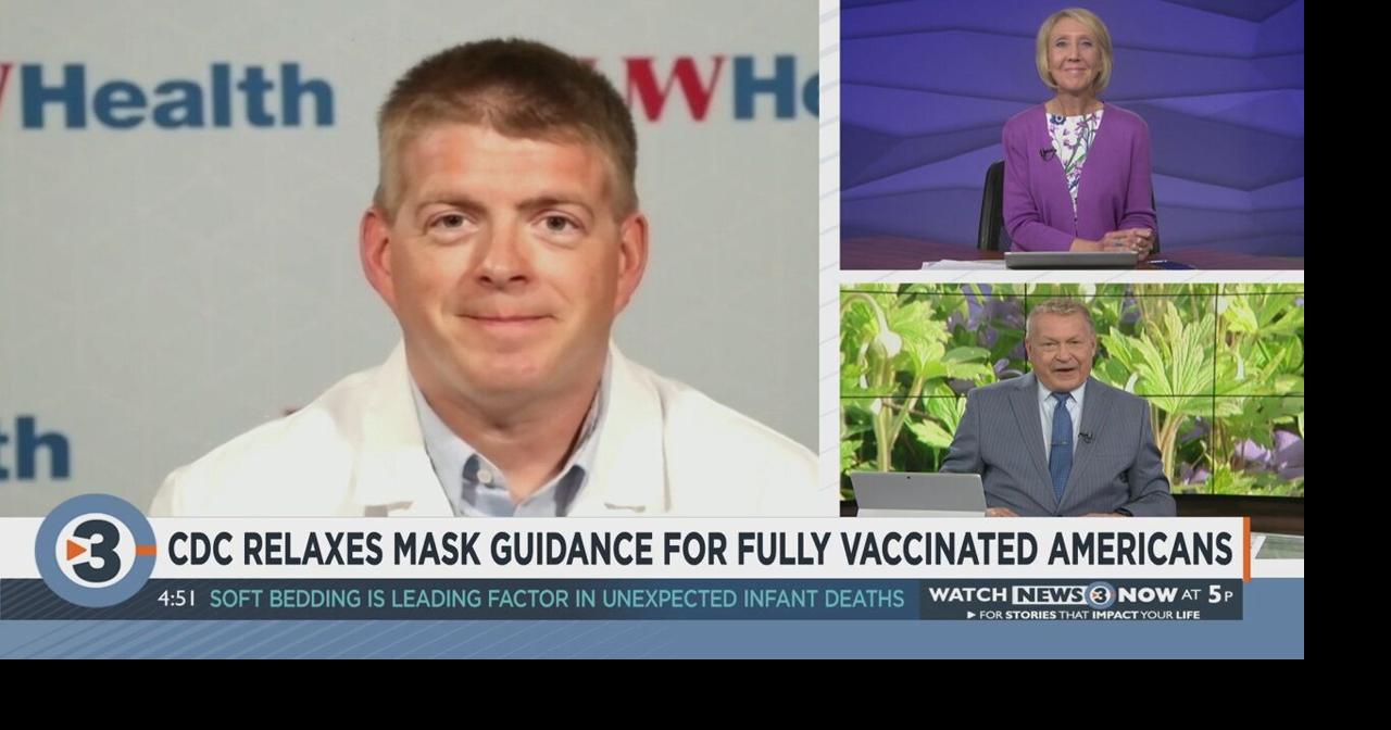 CDC issues new outdoor mask guidance for fully vaccinated people ...