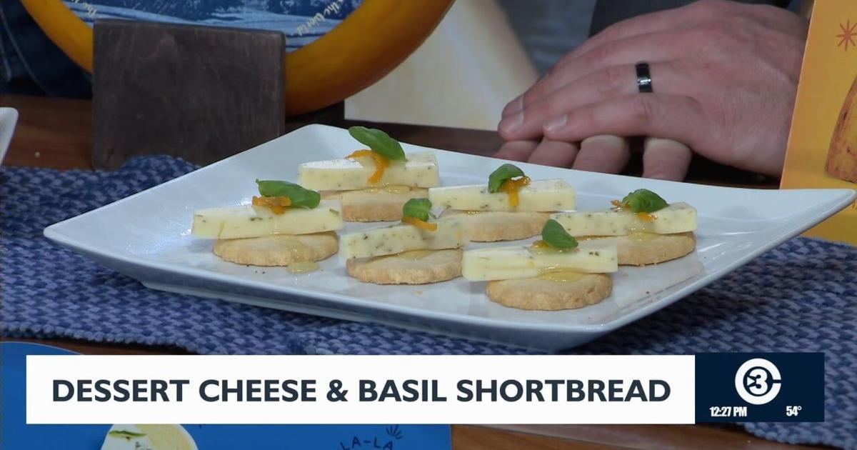 Dairy Farmers of Wisconsin: Dessert Cheese and Basil Shortbread Recipe ...