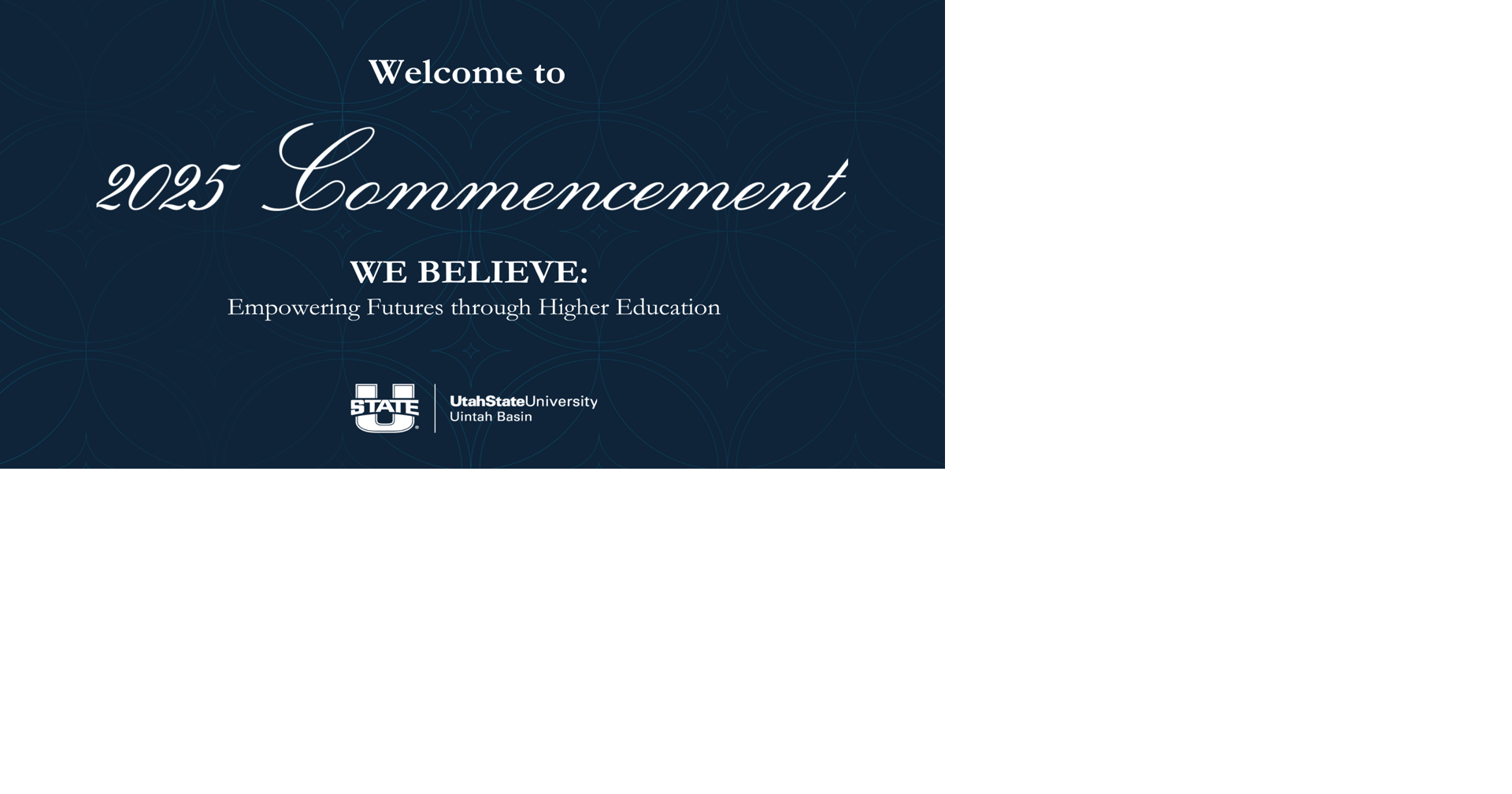 USU Uintah Basin Graduation Commencement Ceremony | Community Events ...