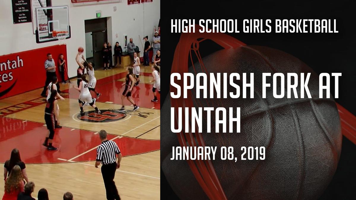 18 19 Girls Basketball Spanish Fork At Uintah Uintah