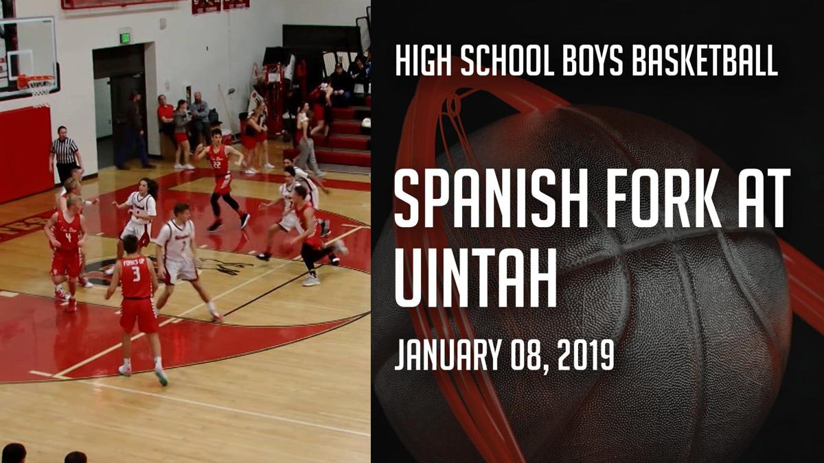 18 19 Boys Basketball Spanish Fork At Uintah Uintah