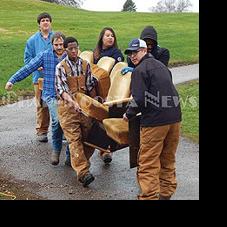 Kicking Horse Job Corps beautifies area for Earth Day | News