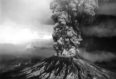 Mt St Helens Eruption