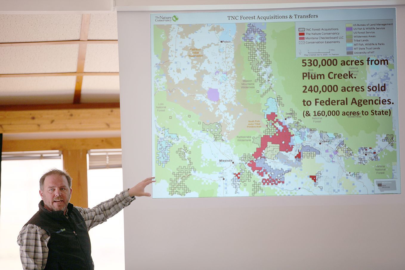 The Nature Conservancy, BLM and CSKT work together on forest restoration projects