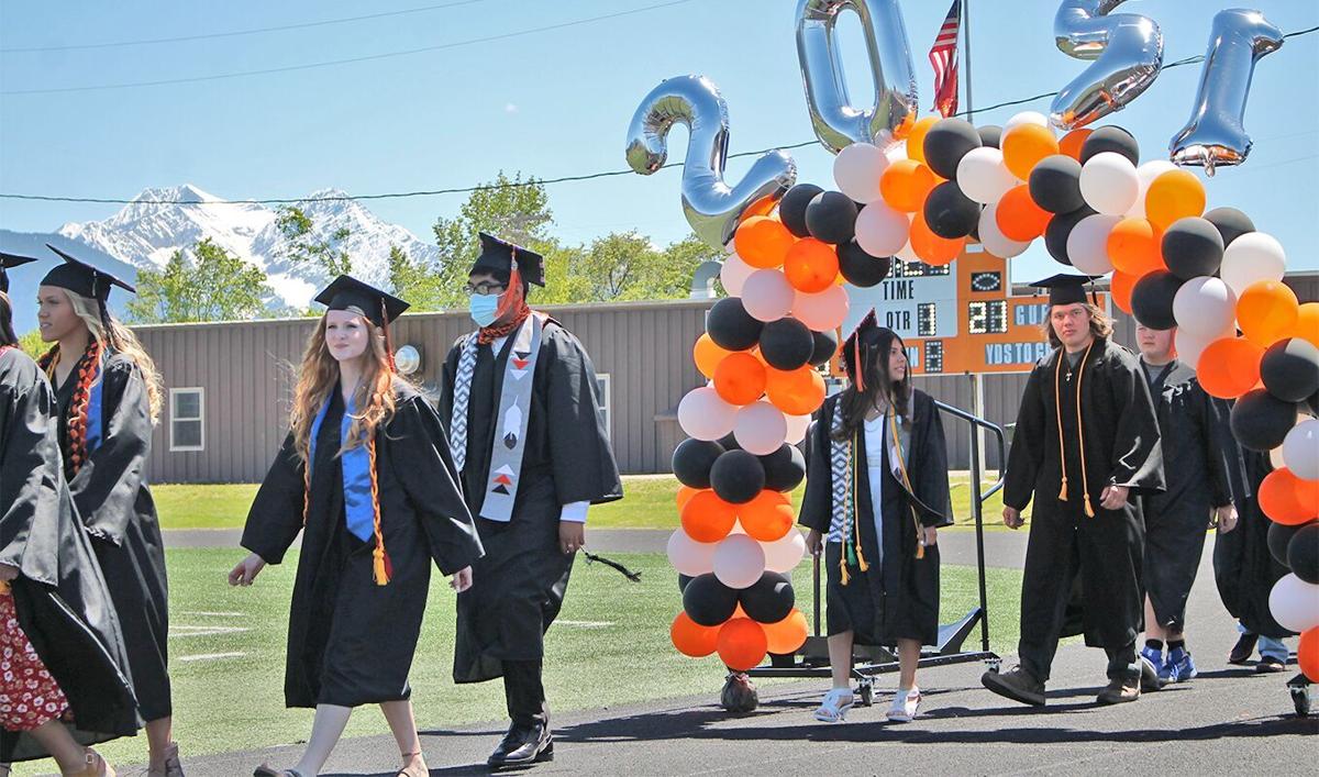 Ronan High School Seniors graduate, celebrate pandemic