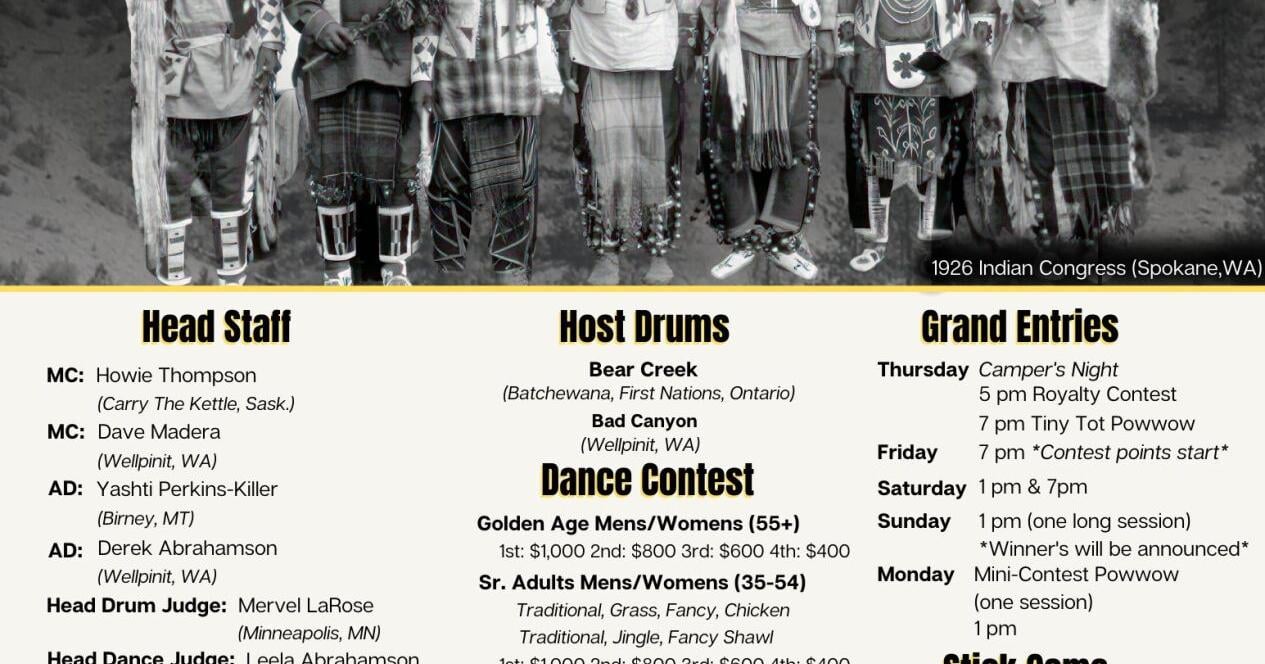 Spokane Tribe of Indians Labor Day Powwow & Celebration - Vimarsana News