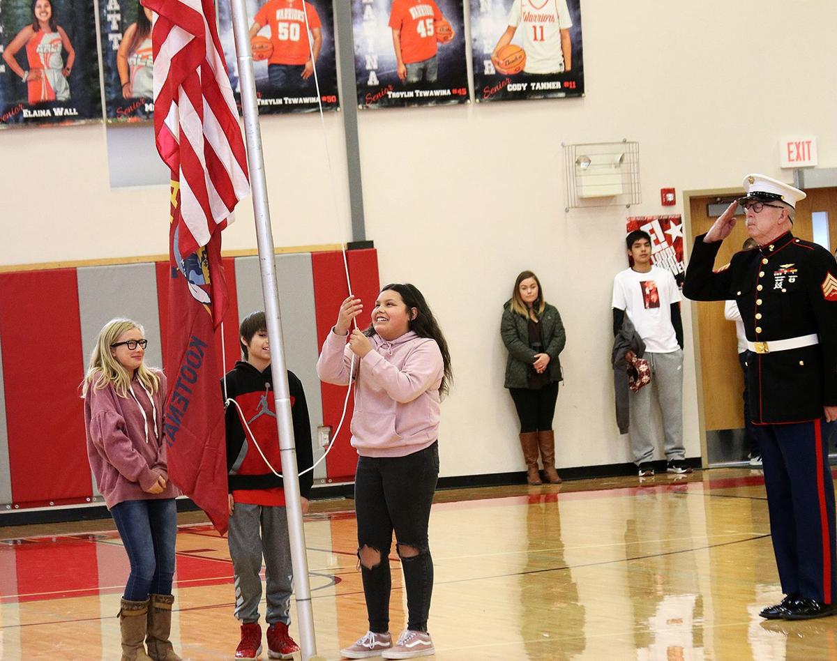 Arlee school students honor the service of Veterans News