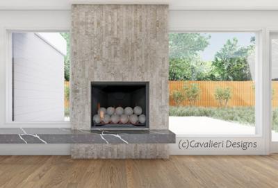 Fireplace in Plano
