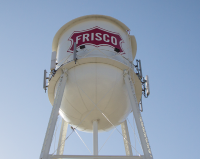 Frisco water tower
