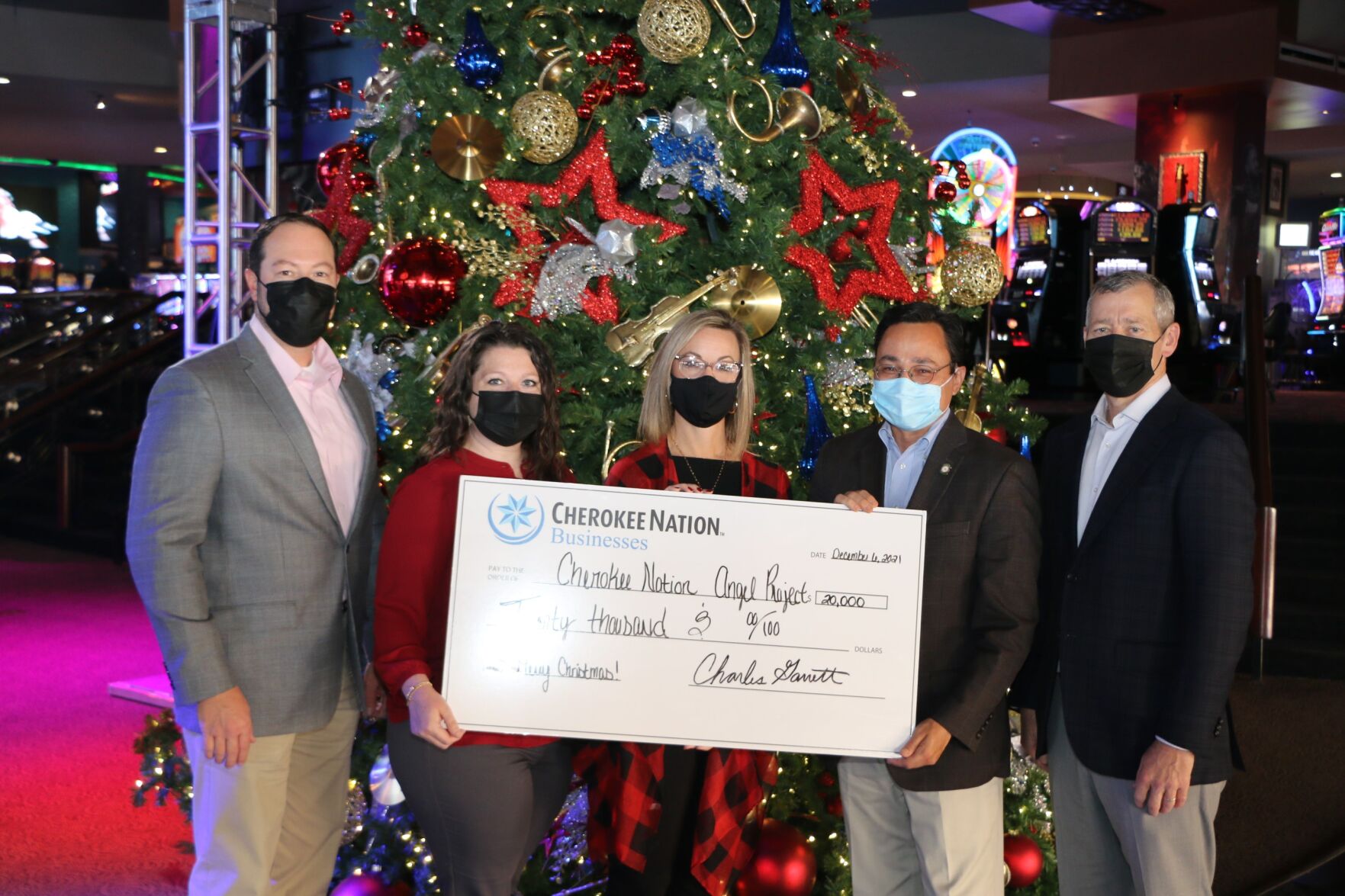 CNB contributes $20K to Cherokee Nation Angel Project