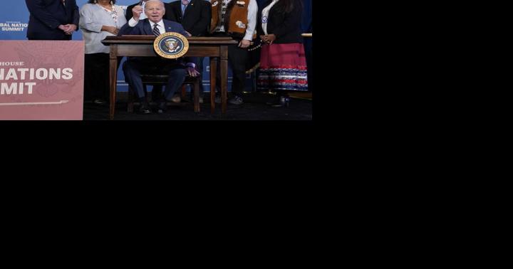 At tribal summit, Biden says he's working to 'heal the wrongs of the past' and 'move forward' - Vimarsana News