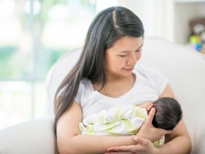 Feeding a baby with a heart condition