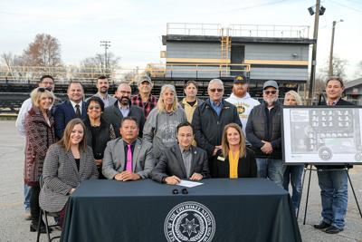 CN Jay Public Schools sign agreement to build homes on acquired school CN Jay Public Schools sign agreement to build homes on acquired school