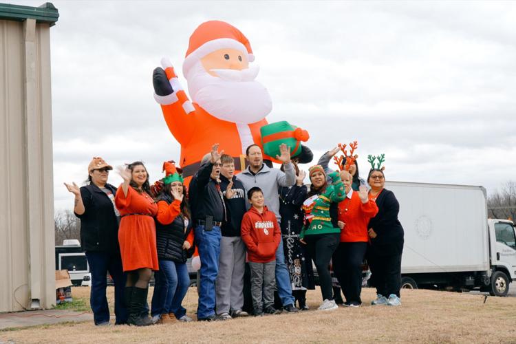 Cherokee Nation hosts Christmas drivethru event for veterans