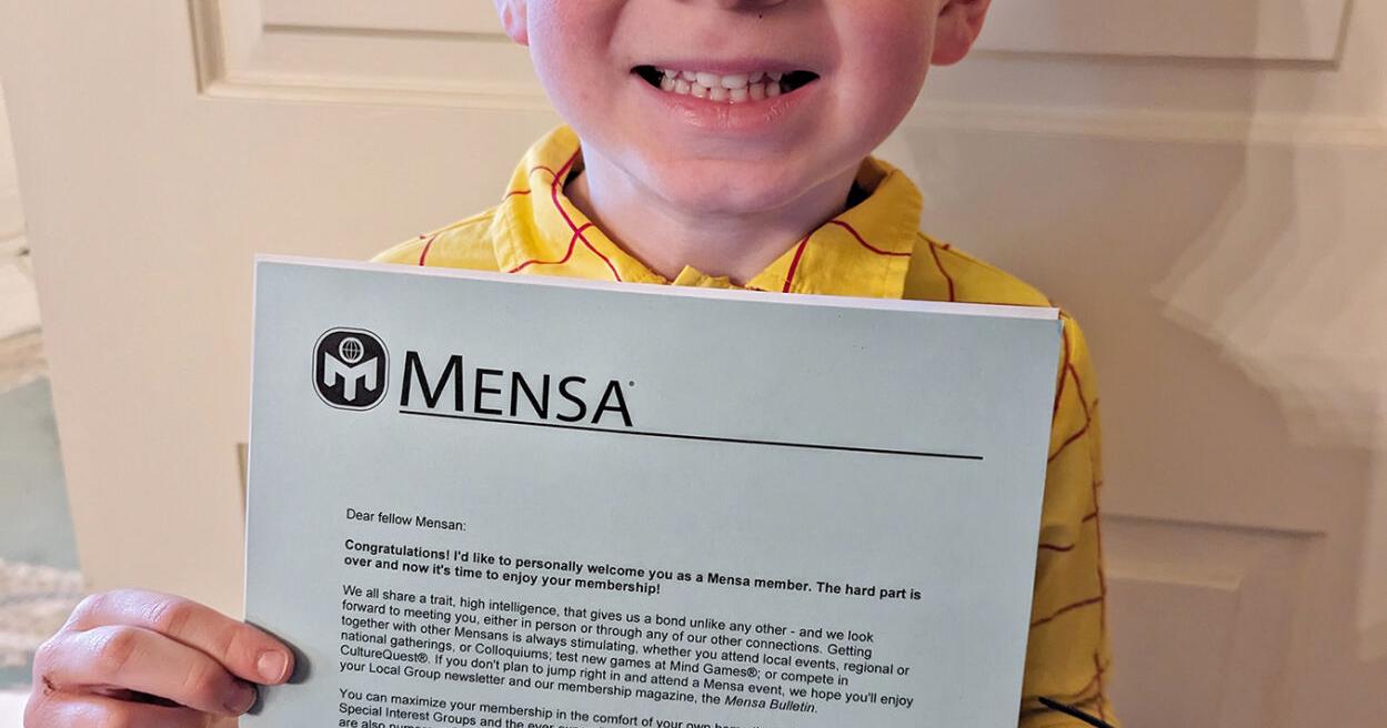 Mensa organization accepts 6-year-old CN citizen - Vimarsana News