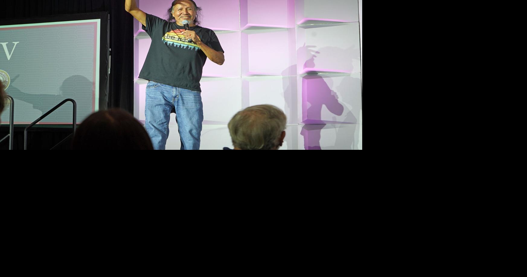 Lewis shares stories and talks about career during Cherokee Talks