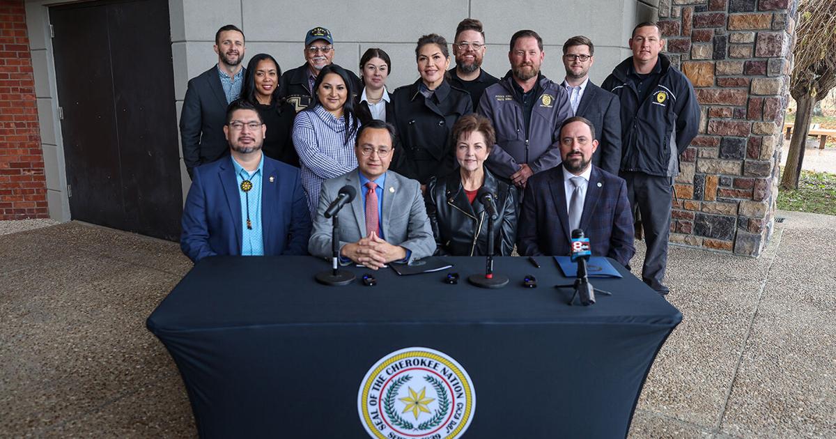 Cherokee Nation signs agreement with city of Tahlequah News Cherokee Nation signs agreement with city of Tahlequah News