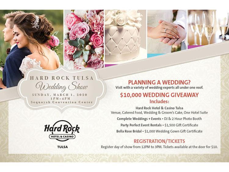 The Hard Rock Tulsa Wedding Show returns March 1 with