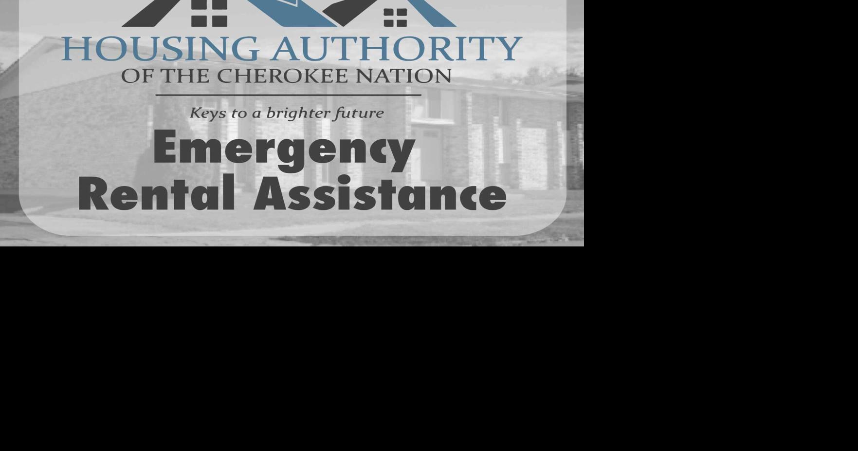 Housing Authority of Cherokee Nation providing emergency rental aid in