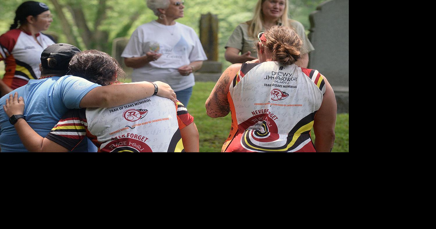 Emotions high for cyclists along Trail of Tears
