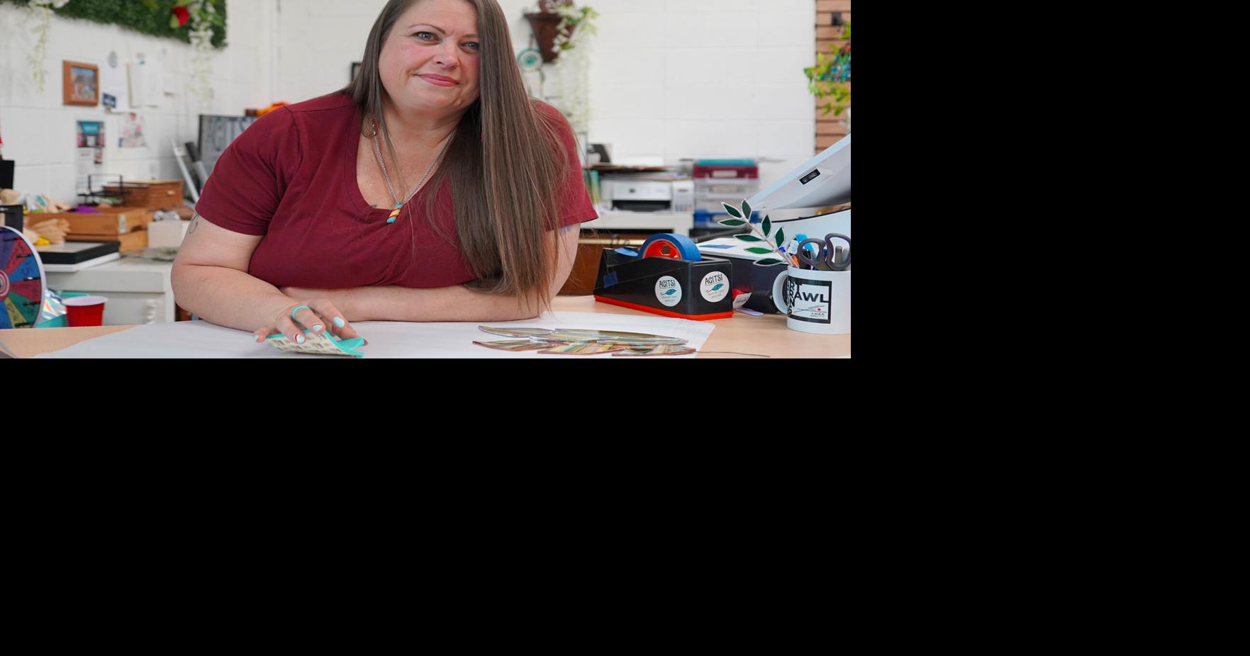 Brandi Hines combines art, heritage and teaching through stained glass