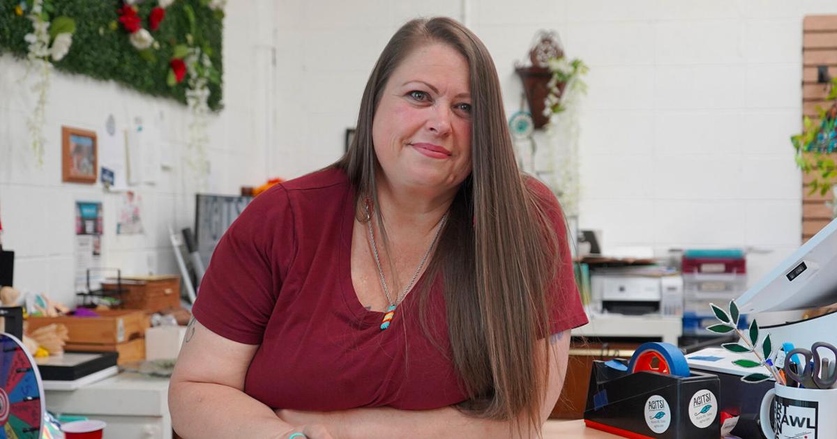 Brandi Hines combines art, heritage and teaching through stained glass