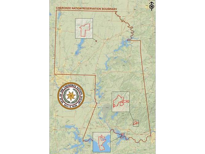 Cherokee Map : Fish Cherokee