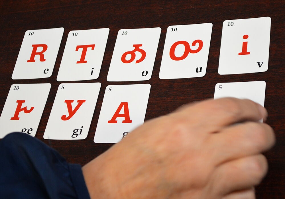 Cherokee speaker creates card game to help perpetuate language