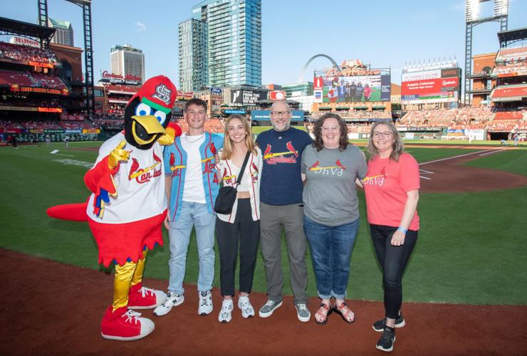 Westville Teacher of The Year throws out first pitch at St. Louis Cardinals  game, Education