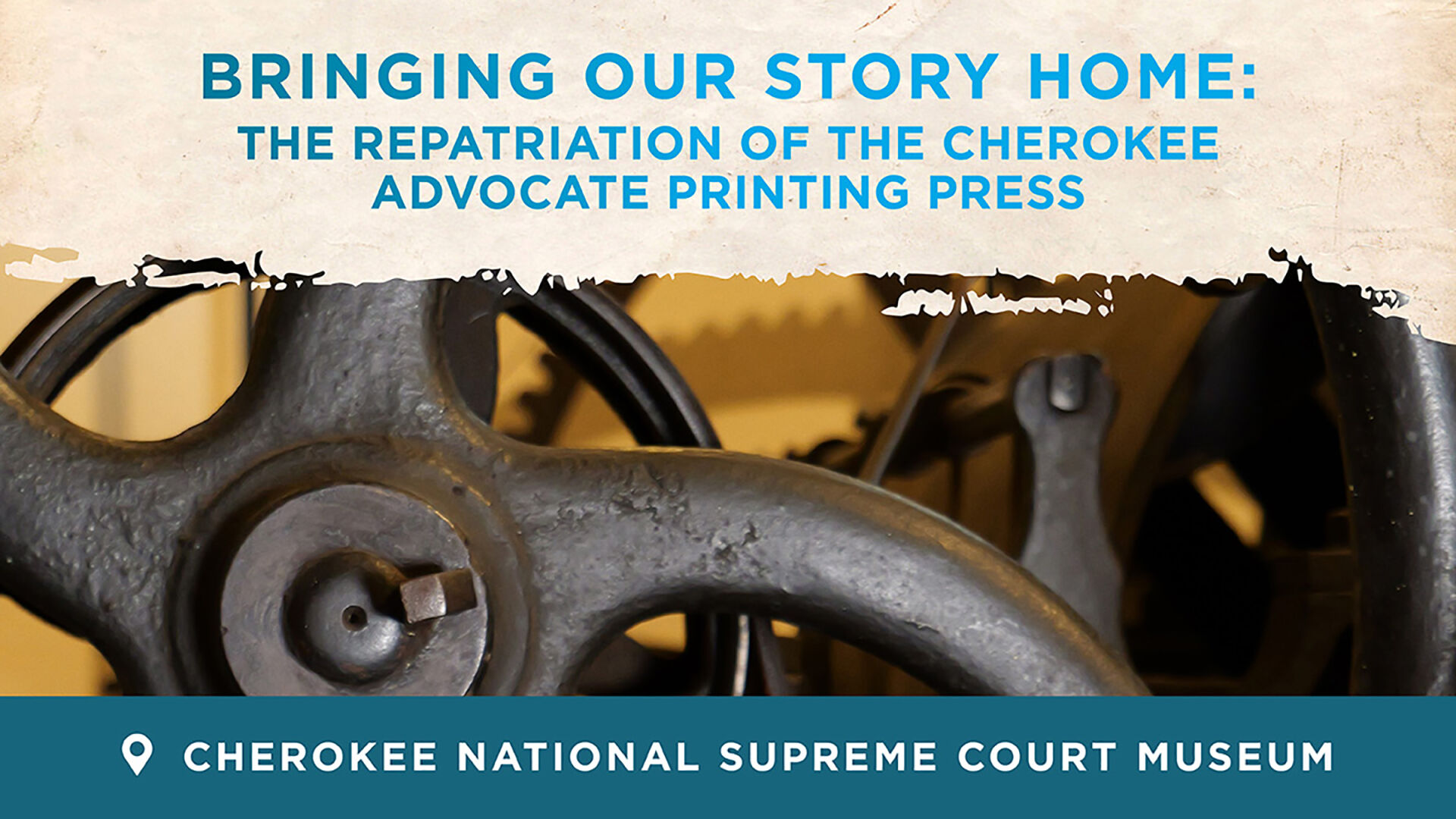 Story printing press in new exhibit at Cherokee National Supreme Court
