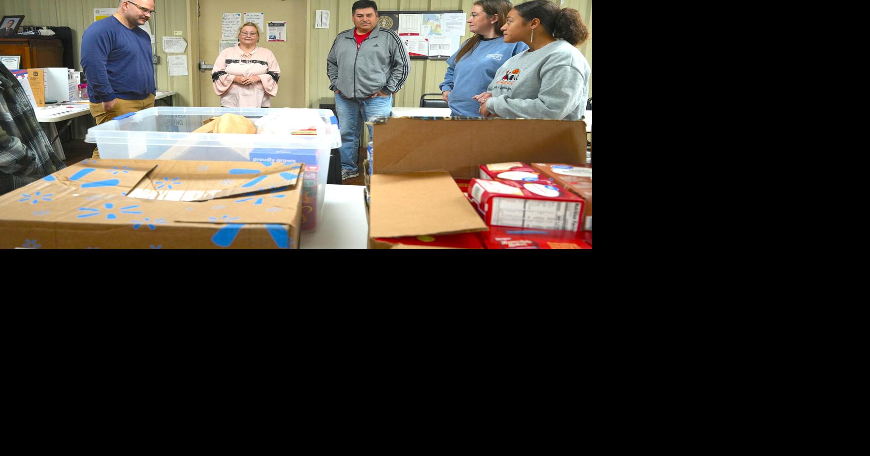 Cherokee Phoenix donates food items to Oaks Senior Citizen Center